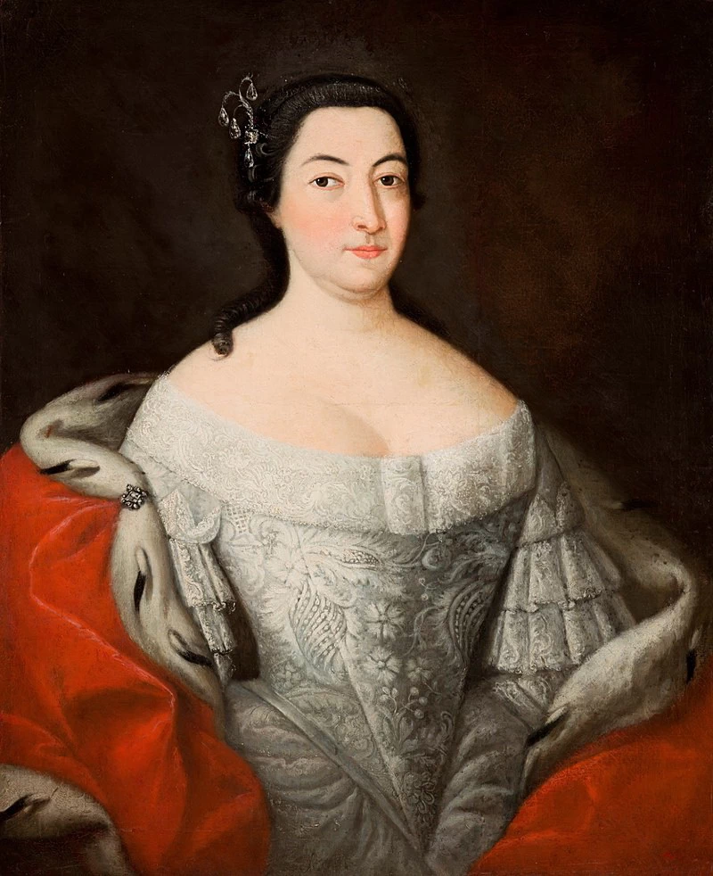 Ritratto di Caterina Ivanovna Romanova (1691 - 1733), Duchess of Mecklenburg, Schwerin